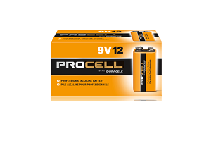 Duracell Procell 9V Alkaline Batteries – 12 Pack – Supon Voice