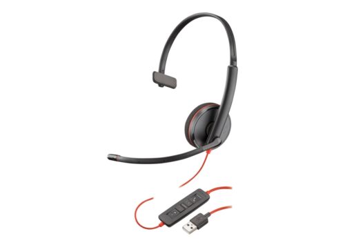 Plantronics Blackwire C3210 USB Headset – Mono – 209744-101