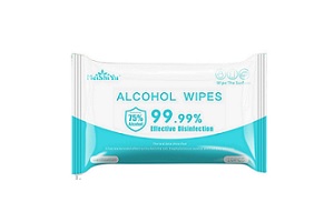 10 Wipes Disinfectant Sanitizer Hand Tissue 75% Alcohol Antibacterial – Wet – Supon Voice