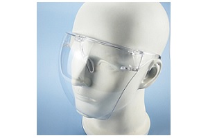 Fog Free Face Shield Front View – Supon Voice